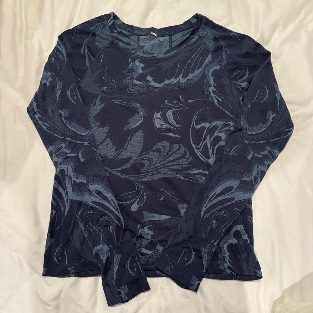 Athleta momentum seamless top size M